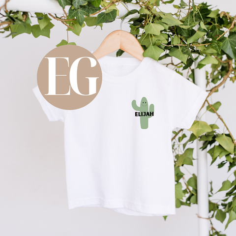 Personalised Cactus T-shirt