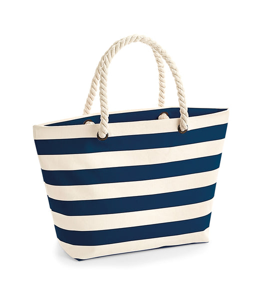 Nautical Beach Bag - 3 Colour Choices - Personalisation Option