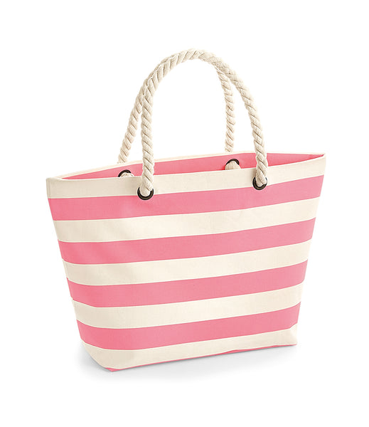 Nautical Beach Bag - 3 Colour Choices - Personalisation Option