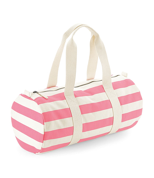 Nautical Barrel Bag - 3 Colour Choices - Personalisation Option