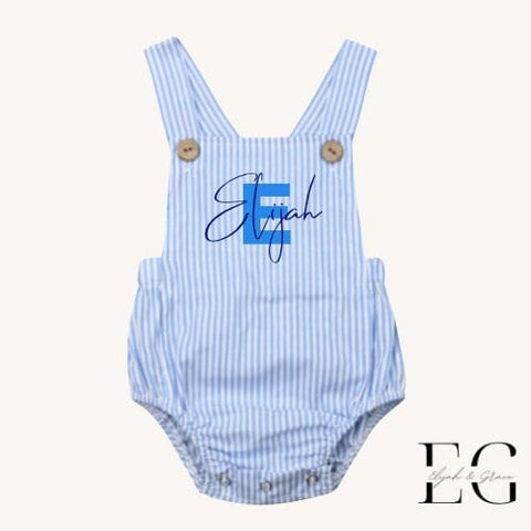 Personalised Baby Romper - Ideal for 1st Birthday or special occasion