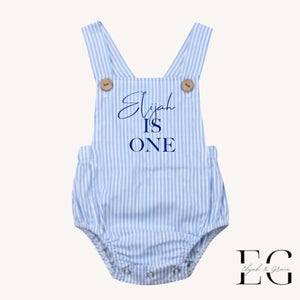 Personalised Baby Romper - Ideal for 1st Birthday or special occasion