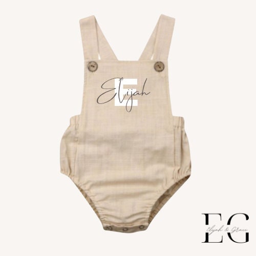 Personalised Baby Romper - Ideal for 1st Birthday or special occasion