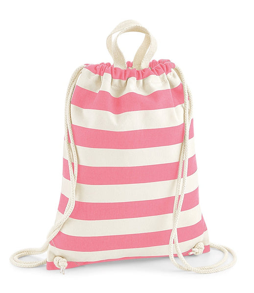 Personalised Nautical Gymsac/Gym Bag/ Nursery Bag - Ideal For Family Swimming - Choice Of 3 Colours