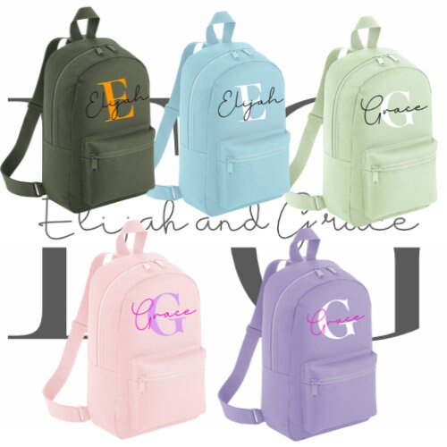 Mini Colourful Backpacks - The Perfect Size Bag For Nursery/School/Trips/GymBag