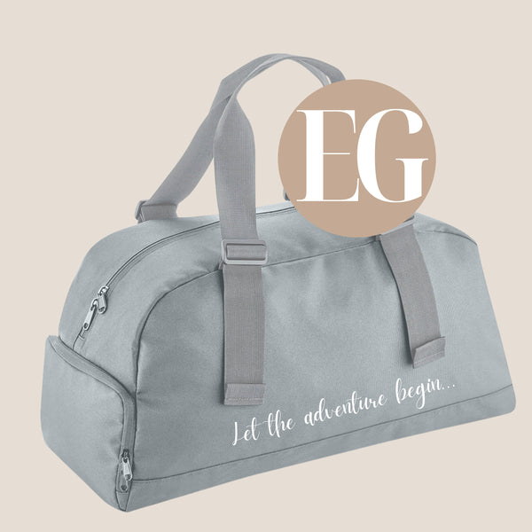 Let The Adventure Begin Holdall Bag - Perfect as a Hospital Bag/Labour Bag/New Baby Baby