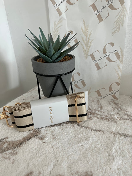 Boutique Bag Strap Upgrade Cream or Grey